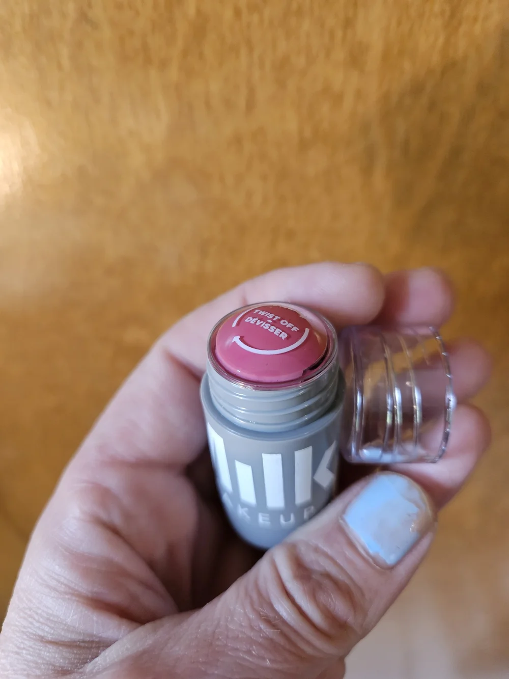 Milk Makeup Dual Cream Blush Sticks in Warm Rose